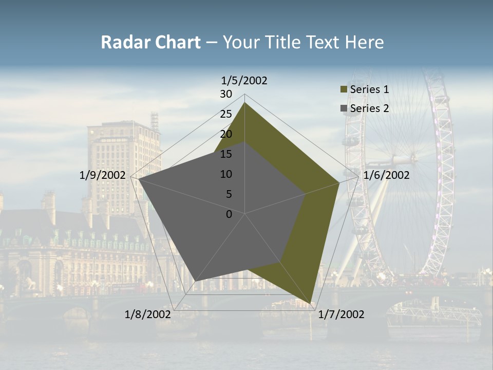 Landmark Thames England PowerPoint Template