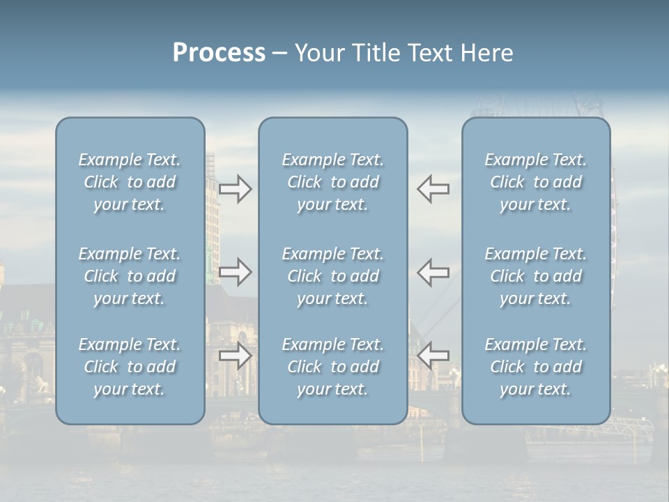 Landmark Thames England PowerPoint Template