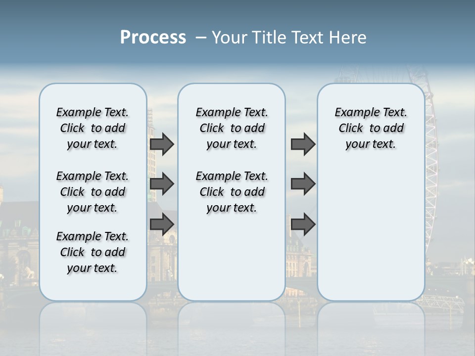 Landmark Thames England PowerPoint Template