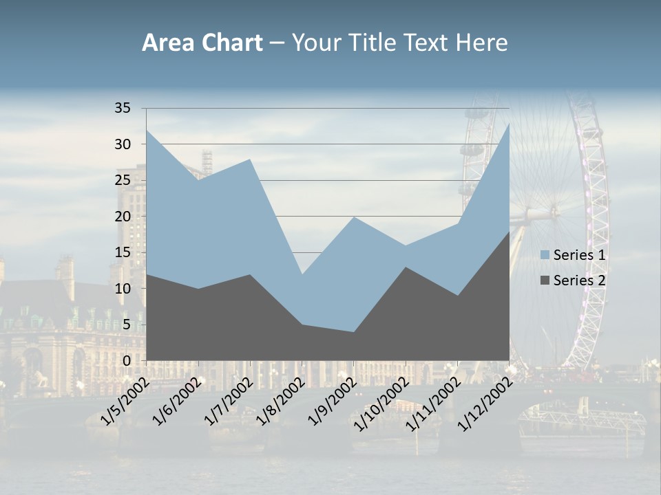 Landmark Thames England PowerPoint Template