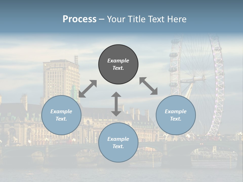 Landmark Thames England PowerPoint Template