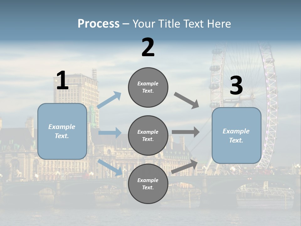 Landmark Thames England PowerPoint Template