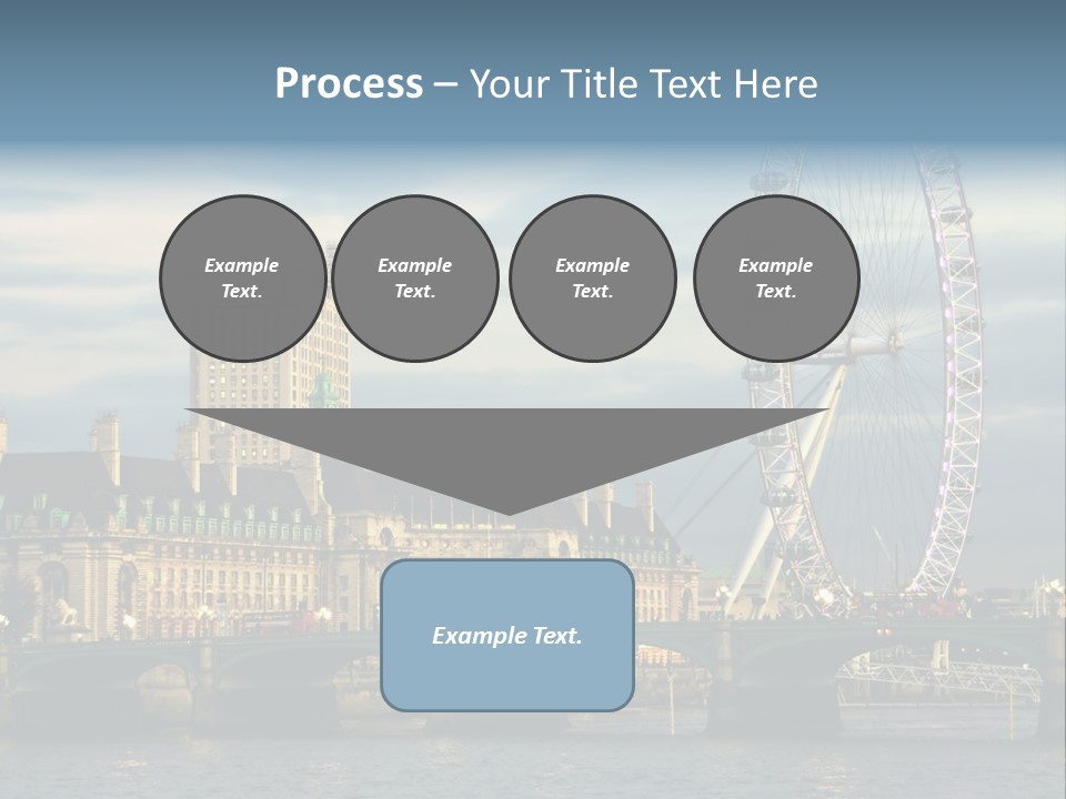 Landmark Thames England PowerPoint Template