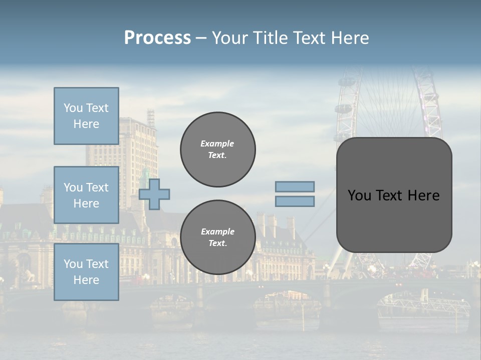 Landmark Thames England PowerPoint Template
