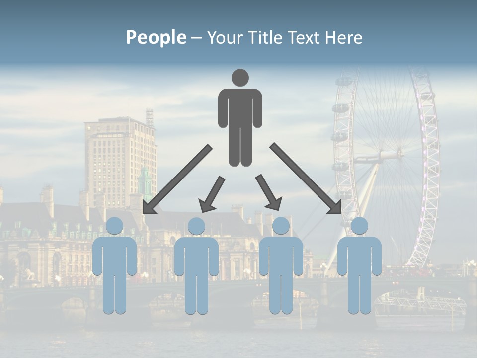 Landmark Thames England PowerPoint Template