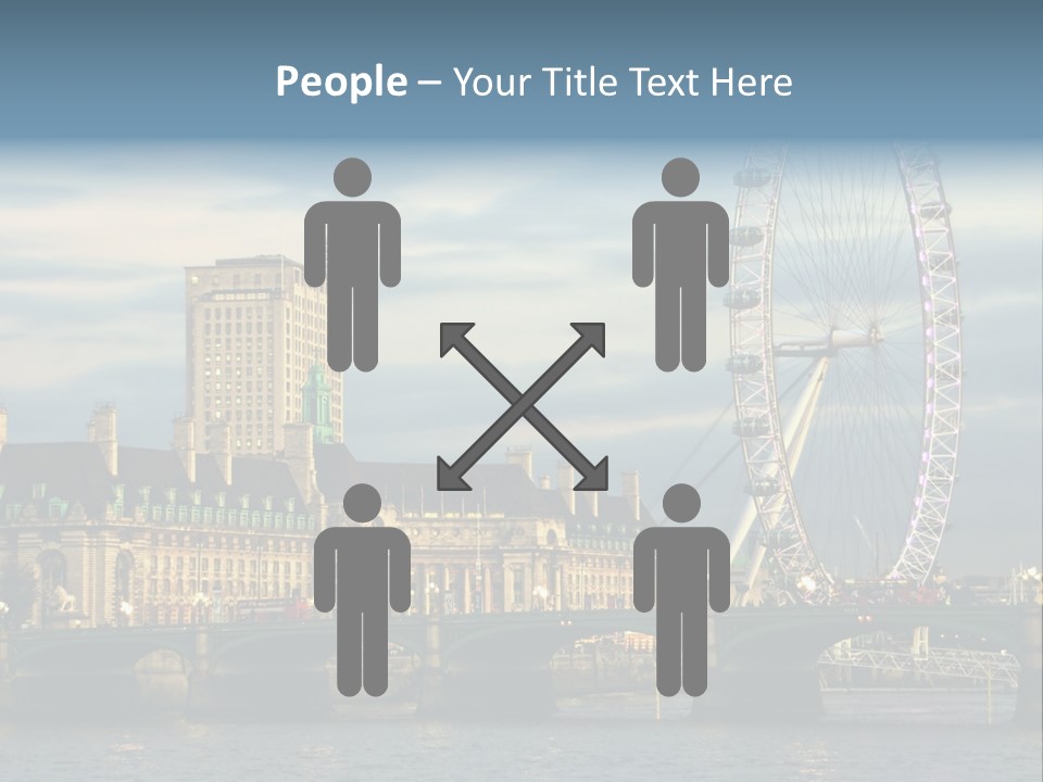 Landmark Thames England PowerPoint Template