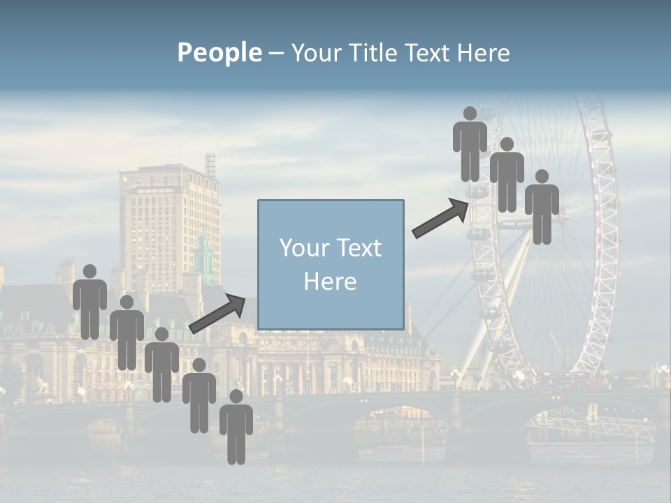 Landmark Thames England PowerPoint Template
