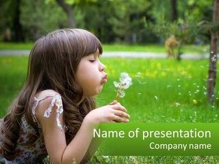 Grass Fun Nature PowerPoint Template