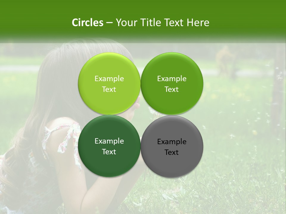 Grass Fun Nature PowerPoint Template