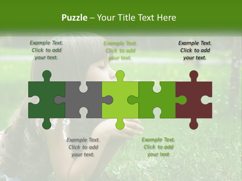 Grass Fun Nature PowerPoint Template