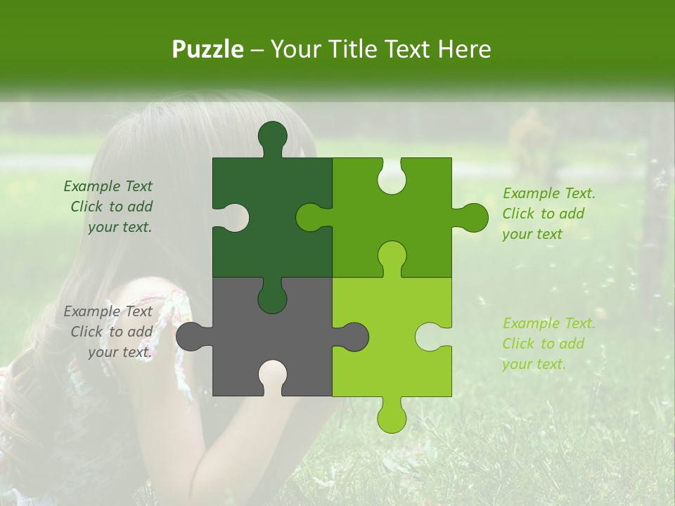 Grass Fun Nature PowerPoint Template