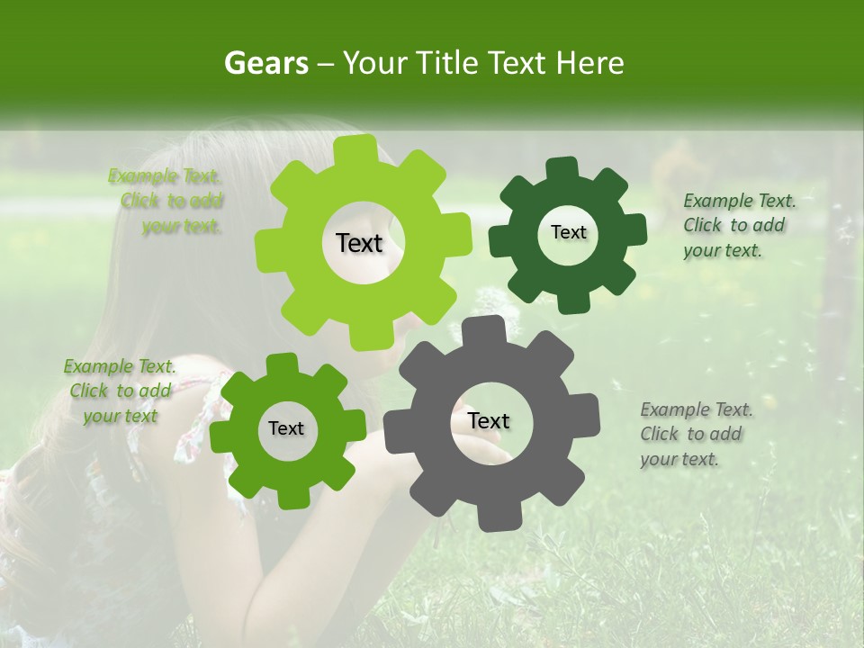 Grass Fun Nature PowerPoint Template