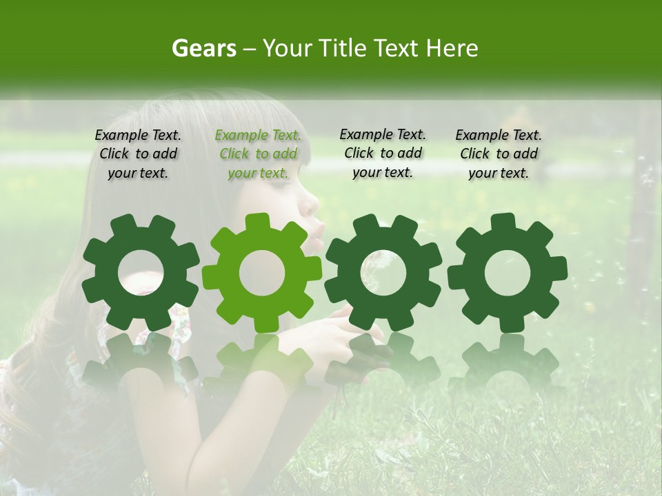 Grass Fun Nature PowerPoint Template