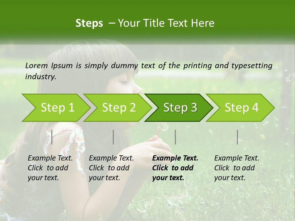 Grass Fun Nature PowerPoint Template