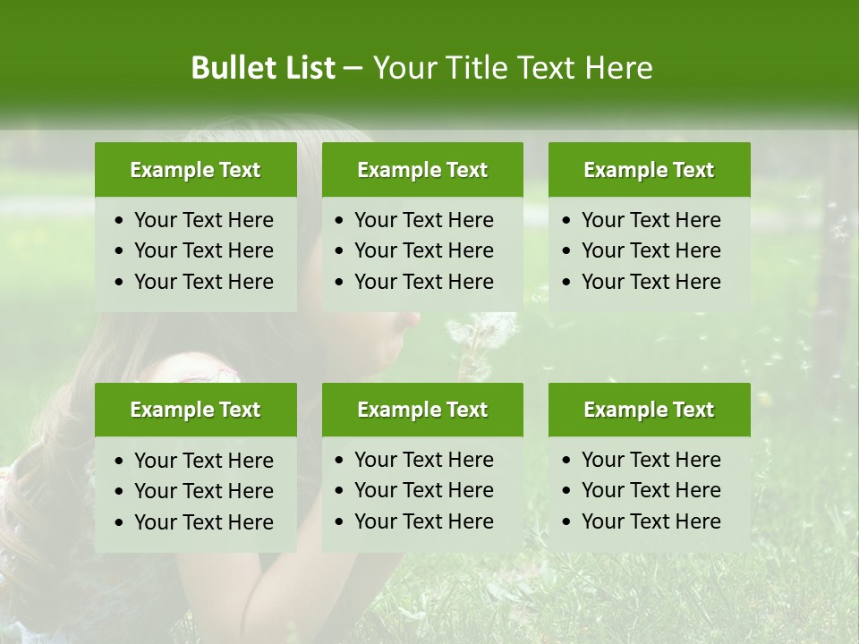 Grass Fun Nature PowerPoint Template