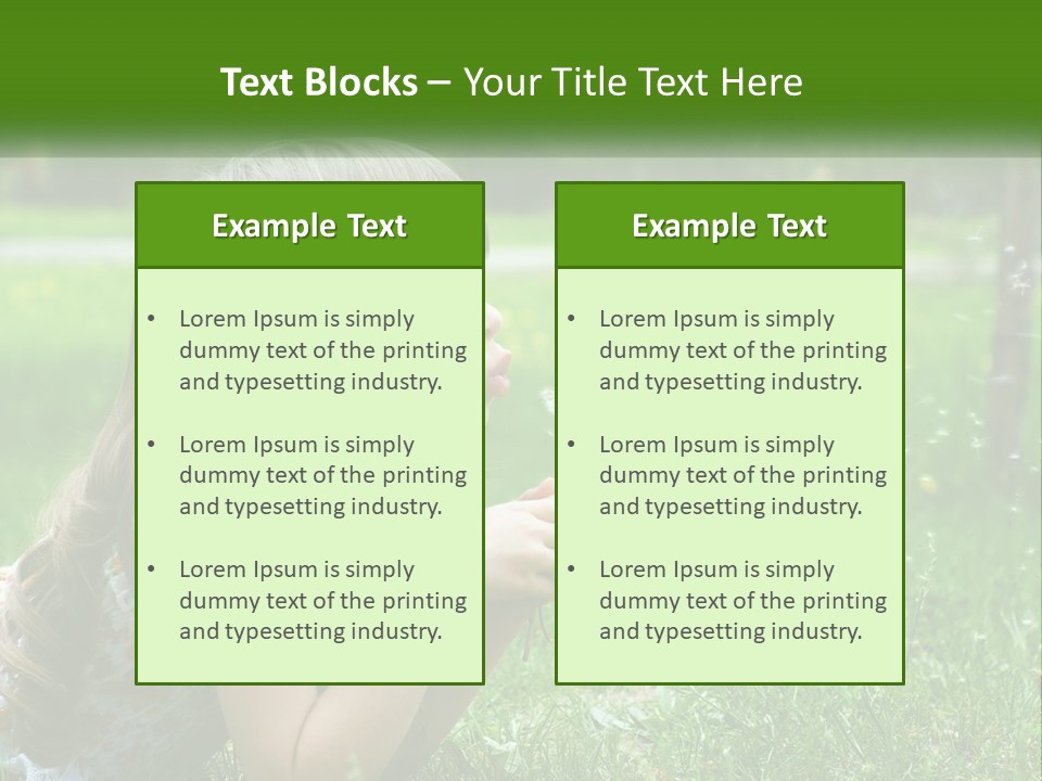 Grass Fun Nature PowerPoint Template