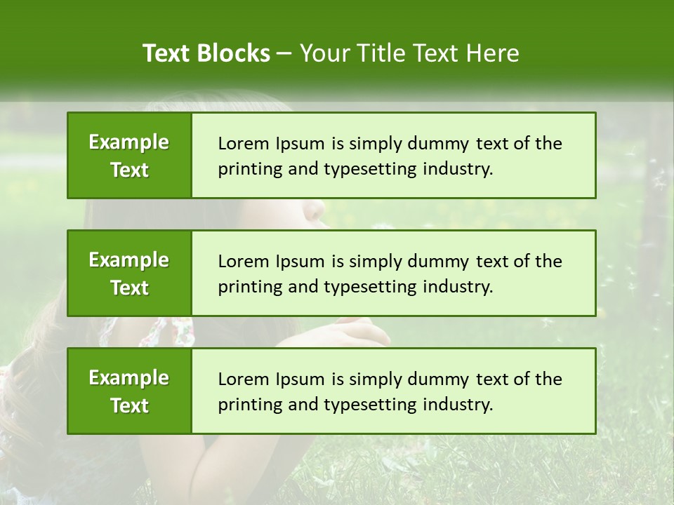 Grass Fun Nature PowerPoint Template
