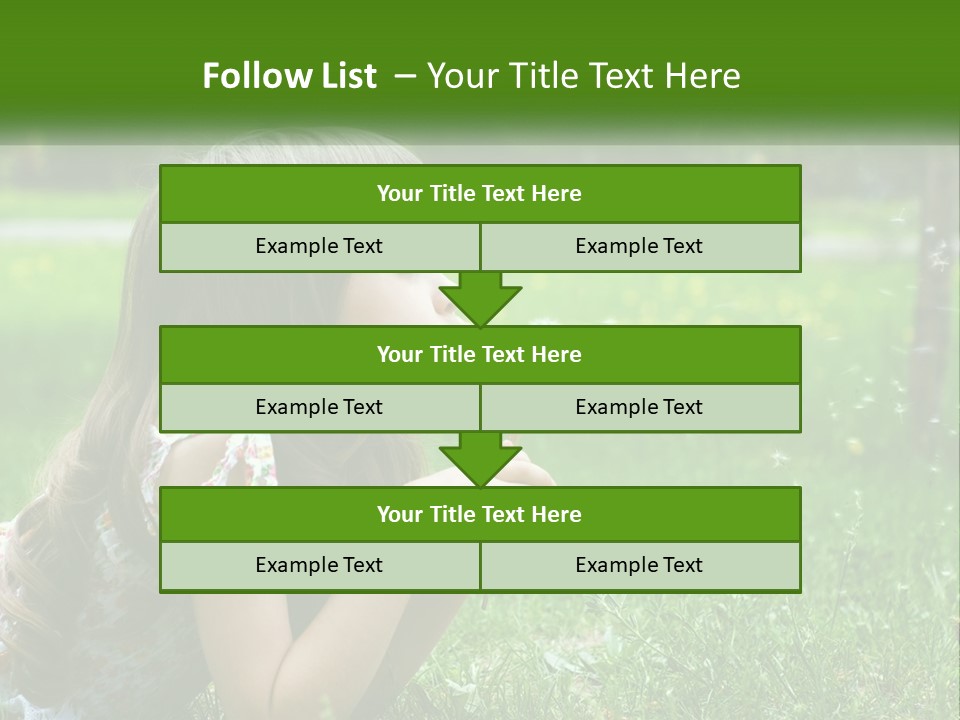 Grass Fun Nature PowerPoint Template