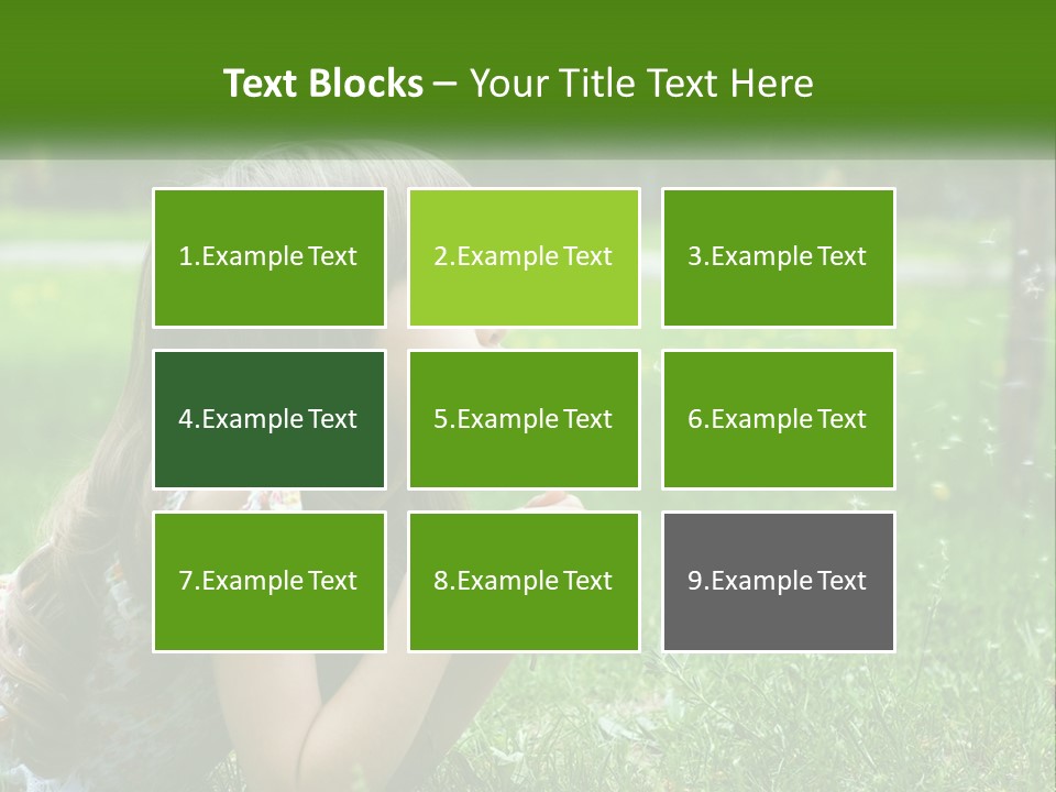 Grass Fun Nature PowerPoint Template