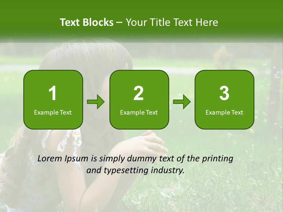 Grass Fun Nature PowerPoint Template