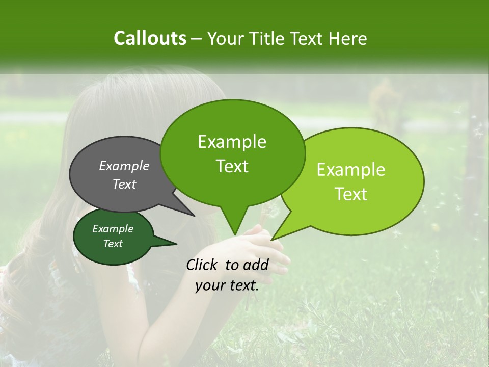 Grass Fun Nature PowerPoint Template