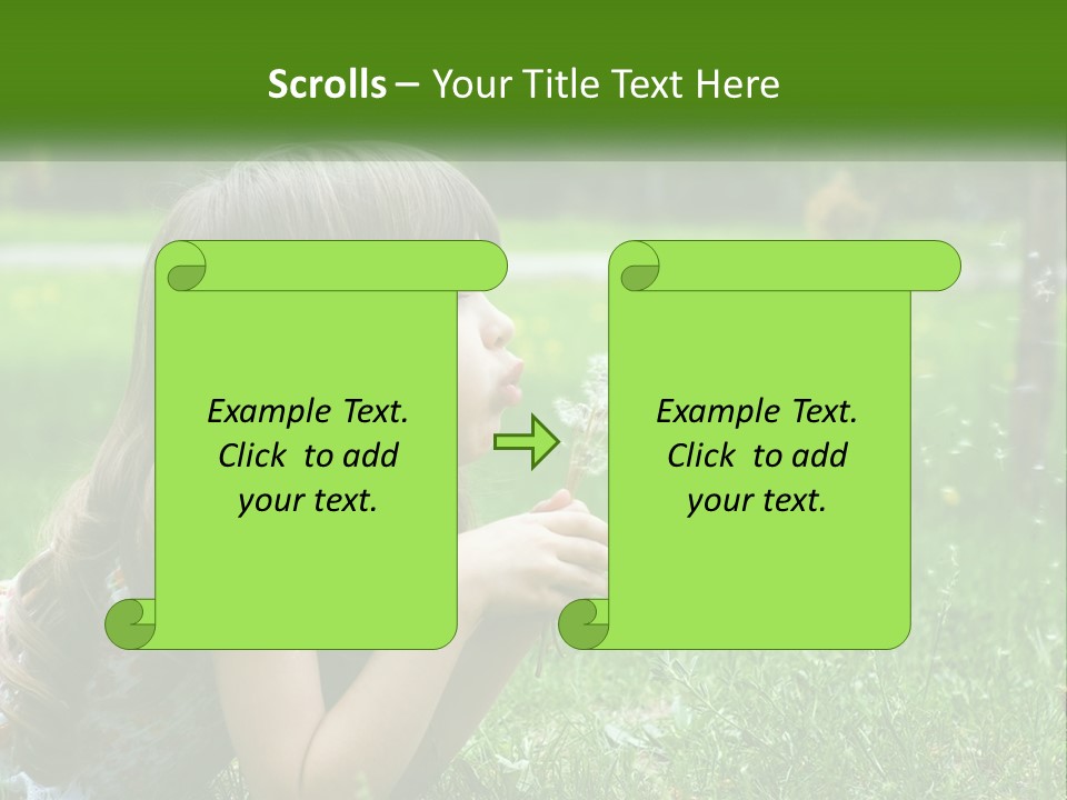 Grass Fun Nature PowerPoint Template