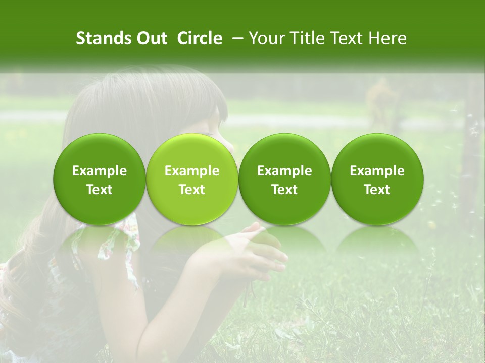 Grass Fun Nature PowerPoint Template