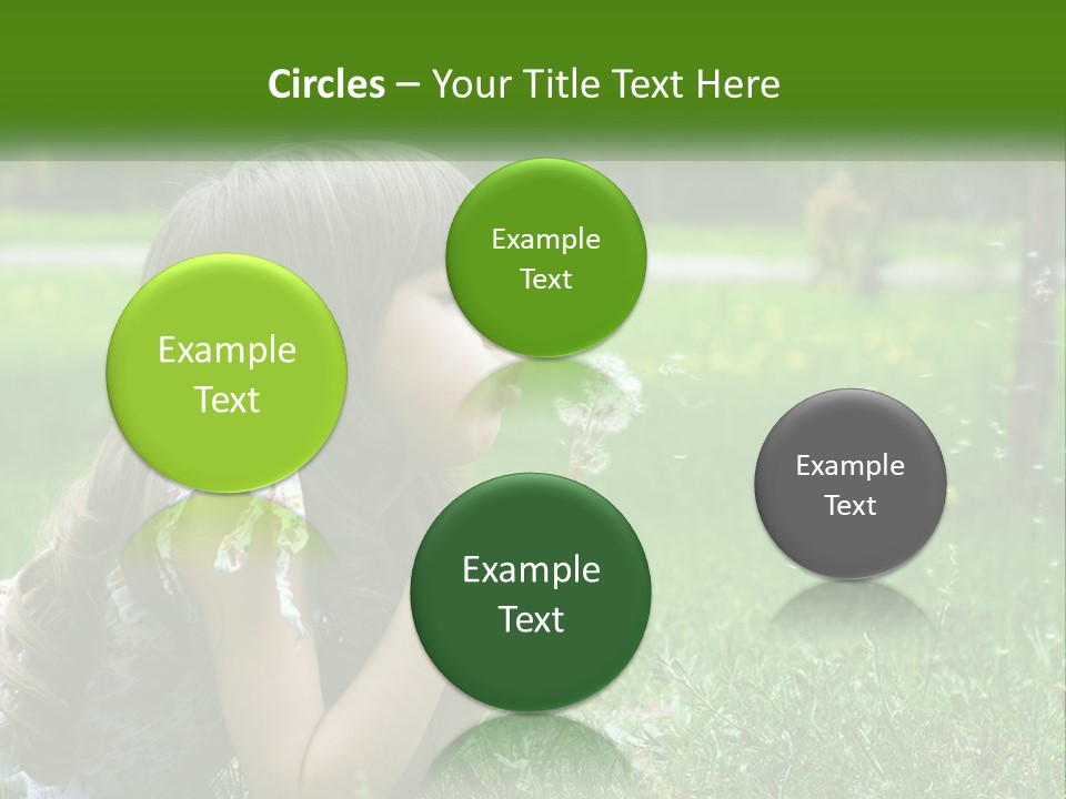 Grass Fun Nature PowerPoint Template