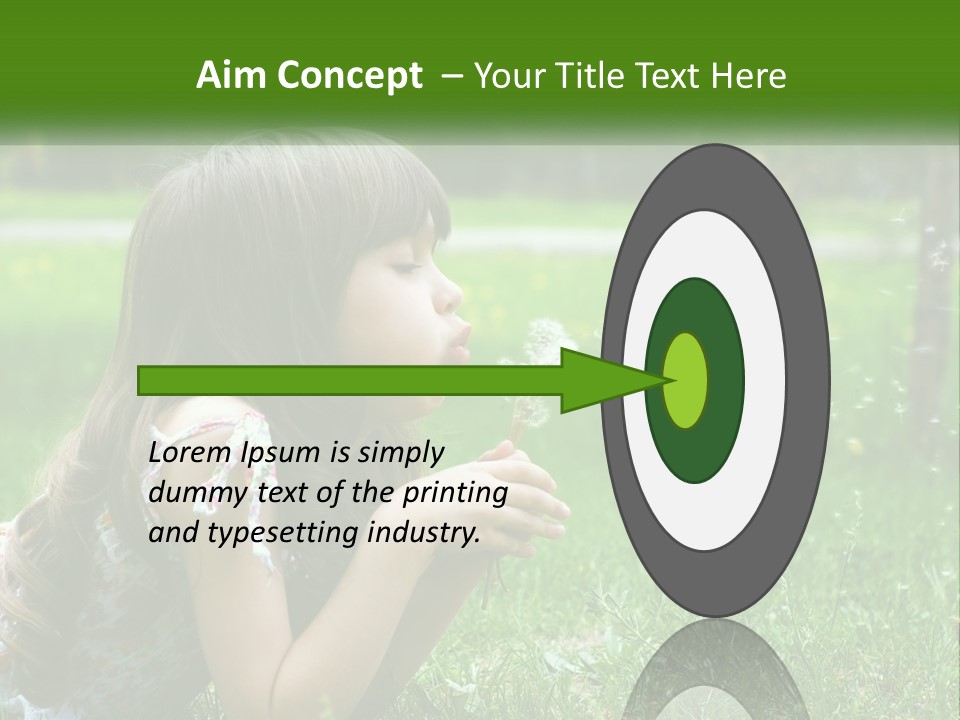 Grass Fun Nature PowerPoint Template