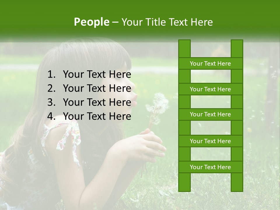 Grass Fun Nature PowerPoint Template