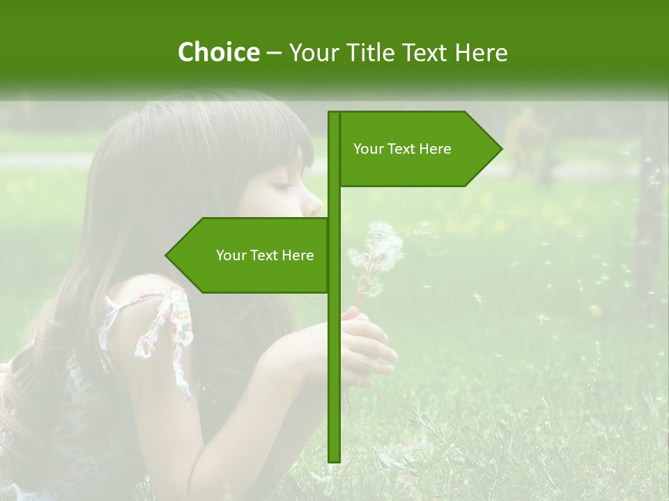 Grass Fun Nature PowerPoint Template