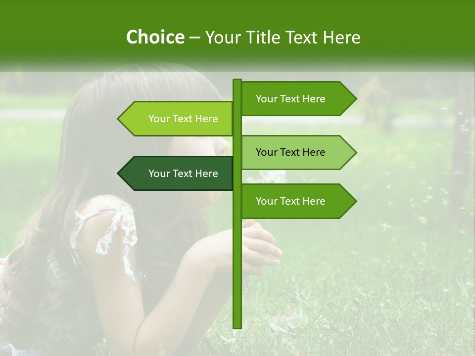 Grass Fun Nature PowerPoint Template