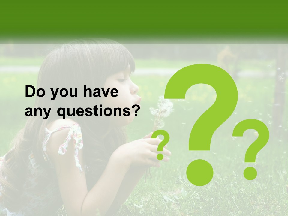 Grass Fun Nature PowerPoint Template