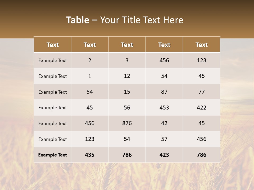 Golden Ideas Growth PowerPoint Template
