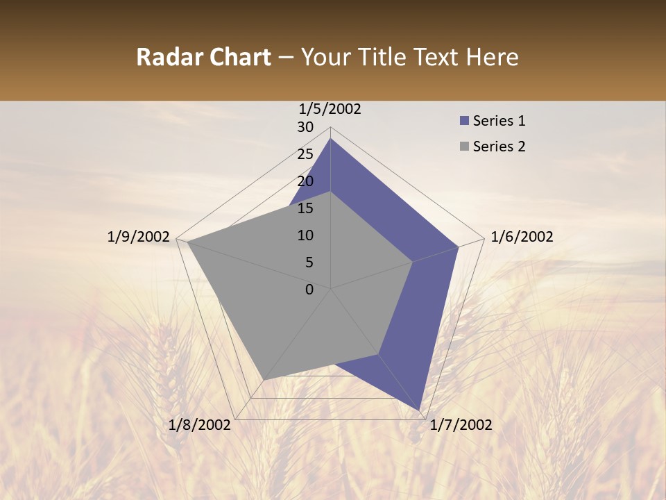 Golden Ideas Growth PowerPoint Template