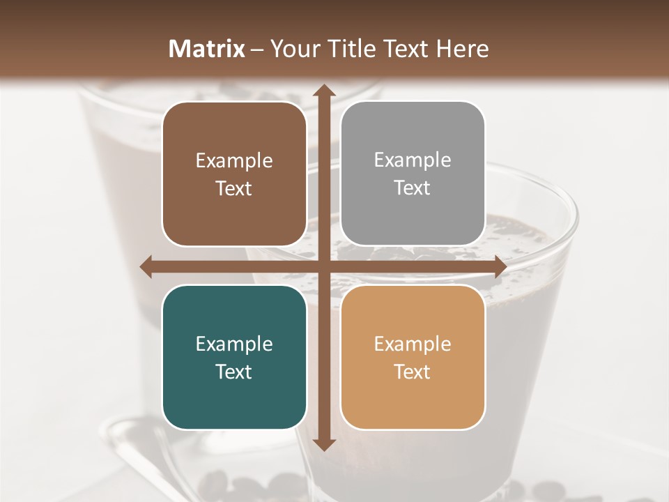 Chocolate Sweet Milk PowerPoint Template