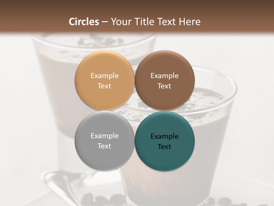 Chocolate Sweet Milk PowerPoint Template