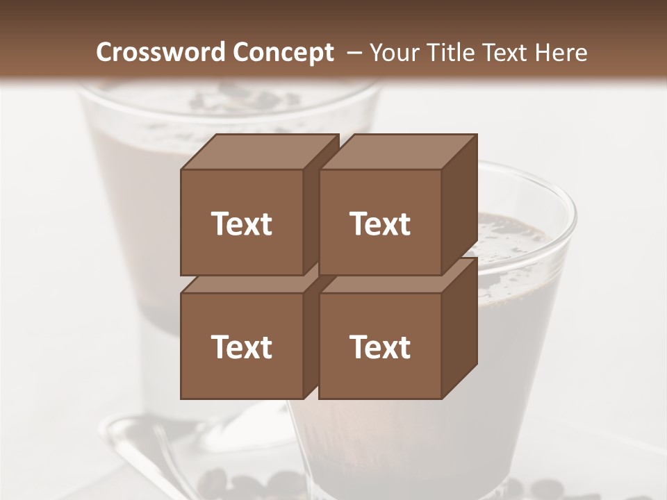 Chocolate Sweet Milk PowerPoint Template