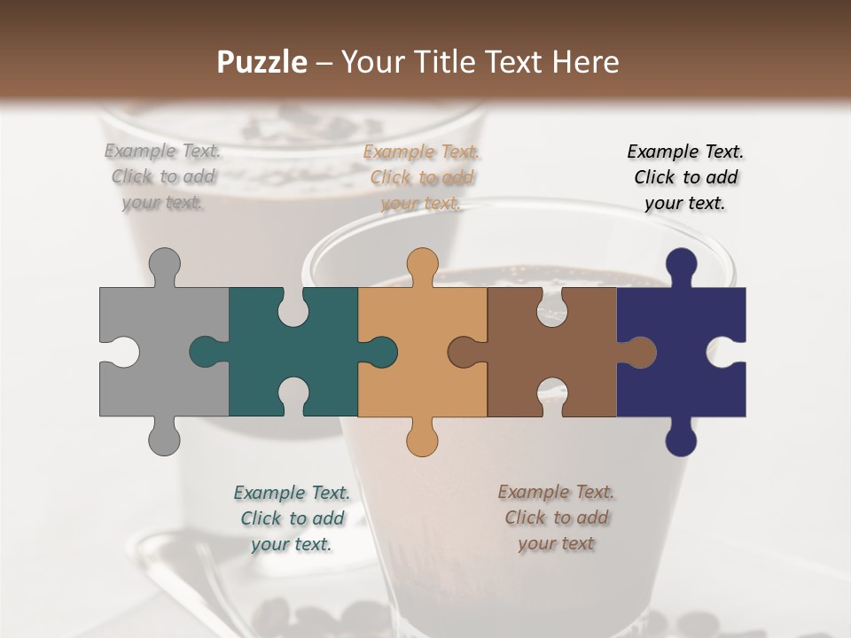 Chocolate Sweet Milk PowerPoint Template