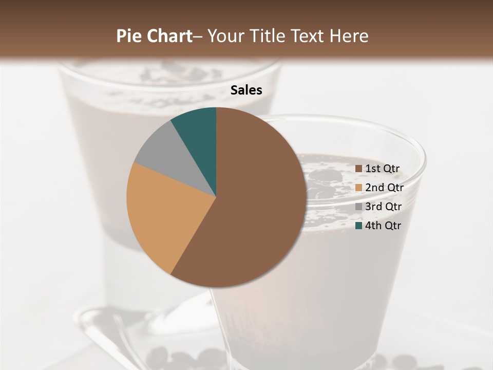 Chocolate Sweet Milk PowerPoint Template