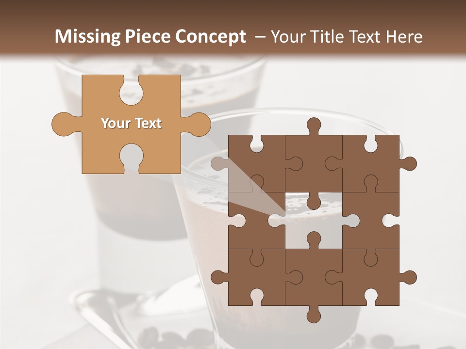 Chocolate Sweet Milk PowerPoint Template