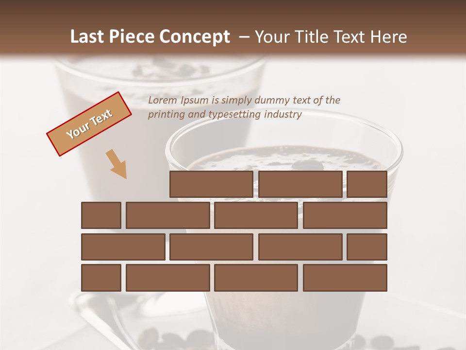 Chocolate Sweet Milk PowerPoint Template