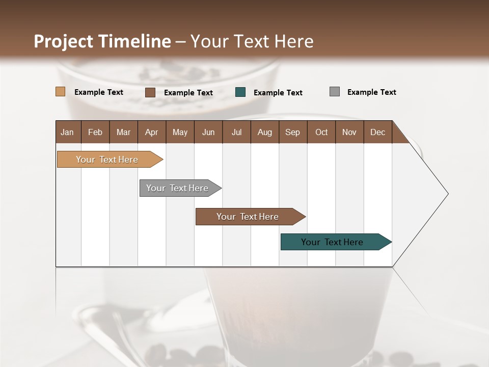 Chocolate Sweet Milk PowerPoint Template