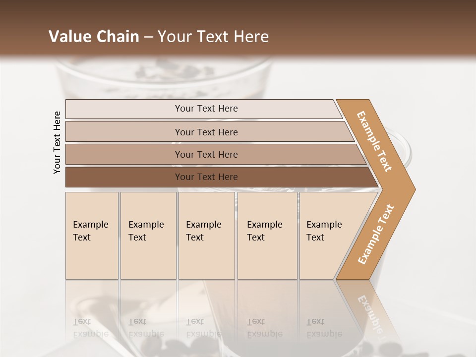 Chocolate Sweet Milk PowerPoint Template