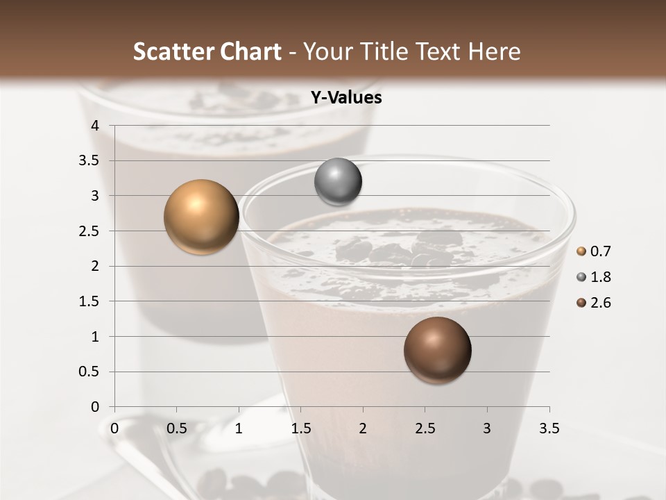 Chocolate Sweet Milk PowerPoint Template