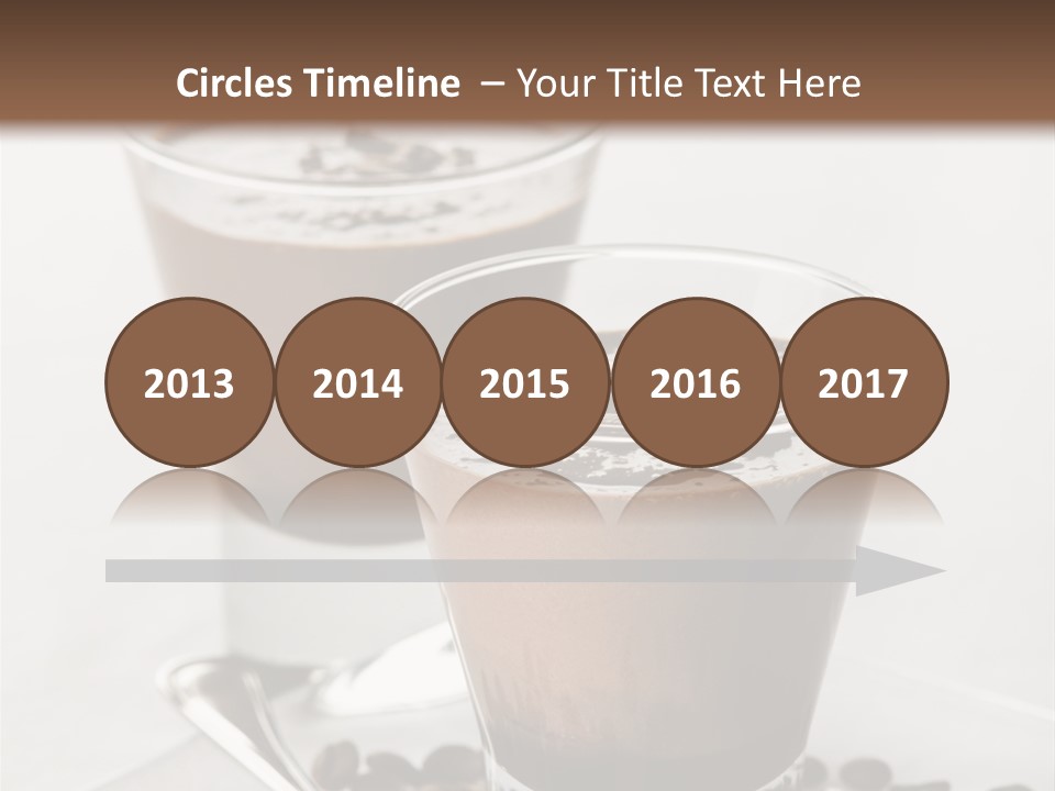 Chocolate Sweet Milk PowerPoint Template