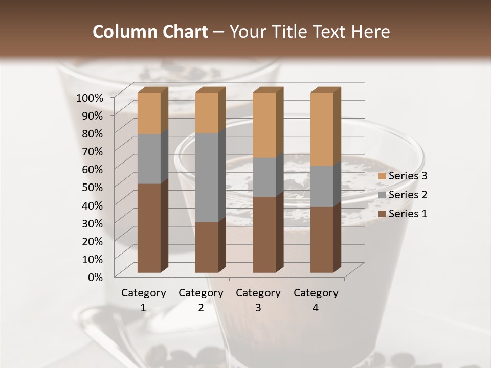 Chocolate Sweet Milk PowerPoint Template