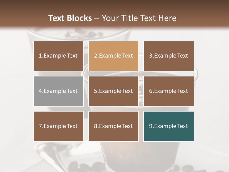 Chocolate Sweet Milk PowerPoint Template