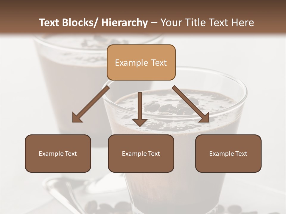 Chocolate Sweet Milk PowerPoint Template