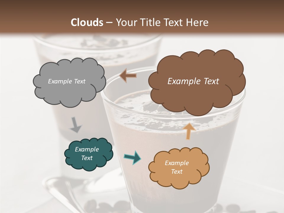 Chocolate Sweet Milk PowerPoint Template